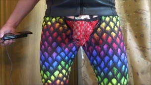 E-stim cum milking
