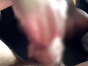 ヤバイ？♡同伴前のミニスカHカップキャバ嬢は楽しそうに手コキ,潮吹きさせちゃう#28【HJJ】 9/16