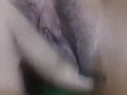 Masturbandome con un gran y rico pepino - Screenshot 9 of 16 - Masturbation