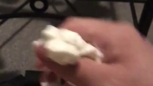 Stevo00a (Me) Alone Cheeky Whipped Cream Wanking in Lounge