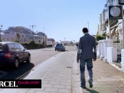 Swinger trio with two busty brunettes 2/16