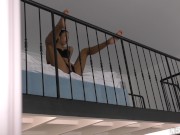 Black Asian teen Lia Lin ! Narrow waist round ass 1/16