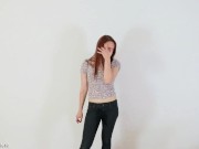 Panty Pee Encouragement (Denim Jeans Kink) 16/16