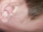 Quick deepthroat I just wanted to tast him and gag on his cock 10/16