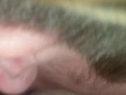 Quick deepthroat I just wanted to tast him and gag on his cock 15/16