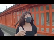 【デートVlog風】久々の旅行！ホテルのエロいお風呂で濃厚騎乗位❤Rich sex in the hotel's erotic bath 3/16