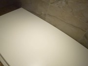 【デートVlog風】久々の旅行！ホテルのエロいお風呂で濃厚騎乗位❤Rich sex in the hotel's erotic bath 9/16