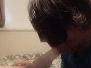 64 Holland Doll Duke Hunter Stone - Whole Foot in the Dukes Mouth Again Female Feet Worship! 12/16