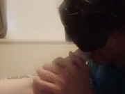 64 Holland Doll Duke Hunter Stone - Whole Foot in the Dukes Mouth Again Female Feet Worship! 5/16