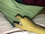 She wakes up very hot and wet wanting to masturbate