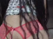 they leave me alone at home with my stepcousin's and we fuck 6/16