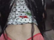 they leave me alone at home with my stepcousin's and we fuck 8/16