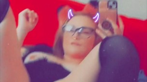 Horny Fox with Paw Socks Teases, Twerks and Cums for you 🥰