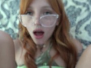 Amateur Kate Bloom fucks and takes it in the ass for first time POV 14/16