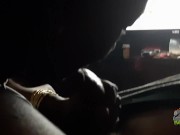 ebony cougar milf Sucks her young neighbor dry 4/16