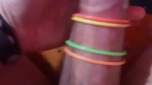 pumped up dick another guy in room not on cam