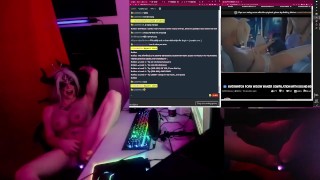 REACT Futa RedEyesBadDragon Stream Cumpilation 02 PMV HMV Cumshot ...