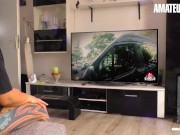 Hausfrauficken - Chubby German Housewife Lea Luestern Pounded Hard By Her Lover 1/16