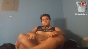 Chubby Boi In CropTop Shows Off