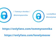 Annika e Meow giocano insieme. Dal gioco della bottiglia a un Foursome. dialoghi italiano e inglese 1/16