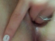 En cuatro me gusta masturbarme 💦 10/16