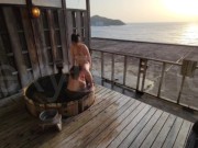 【Emin】眺めの良い貸切露天風呂付きのホテルで中出しセックス♡【旅行】 6/16