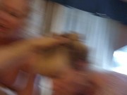 2 Blonde cougars work over a massive cock pt3 (HoneyButter and Tori J) 12/16