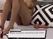 Pandora's Box #37: Hot busty redhead puts dildo in her ass (HD Gameplay) 9/16