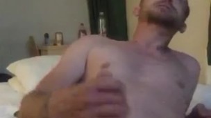 Straight guy Wanks For Money