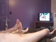 Trying out new toy watching cum swaps then I cum 10/16