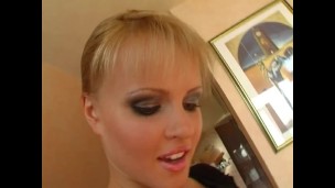 Jo - EURO Solo Masturbation - All Natural Babe Blonde Sexy Bitch you wana fuck, milk squirt,Tease#1