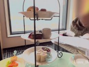 夜景を見ながら窓際SEX / SEX by the window while watching the night view 10/16