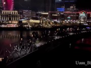 夜景を見ながら窓際SEX / SEX by the window while watching the night view 14/16