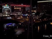 夜景を見ながら窓際SEX / SEX by the window while watching the night view 15/16