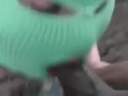 BBC face fucks bbw MISSBRIGHTEYESZ in mask (;