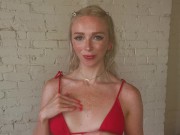 Dirty Talking Cum Tribute To My Freckled Face - Remi Reagan 1/16