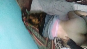 cogiendome a mi novia en la cama