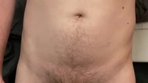 TEASER: Shy guy slowly reveals his uncut cock and then his face for the first time