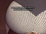 My Ripped Leggings Makes Him Cum Harder 3/16