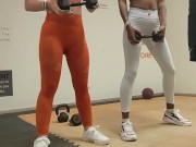 Miiana - DEFI sodomisée par le coach sportif avec ma copine LittleAngel 4/16