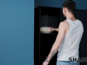 SHAME4K. Brunette mature drags stud into the bedroom for a blowjob and sex 4/16