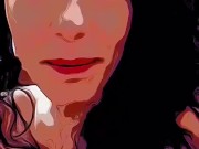 Ragazza si masturba con due sex toys