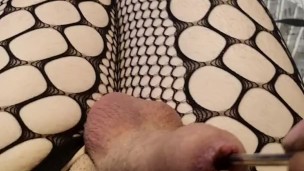 Sissy sounding in lingerie