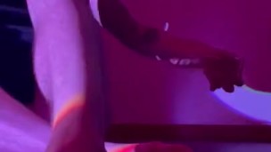 College boy rides dildo and stretches their hole