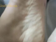 Tired after work, made you lick my dirty feet 13/16