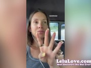 Caught B on cam wiping cum off my ass, cuckolding hotwife fantasy JOI, female & financial domination, upskirt - Lelu Love 7/16