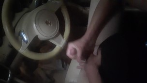 Bonita polla hidratado volante de piel