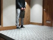 I wait for the delivery with hot clothes and I pay him with oral sex 2/16