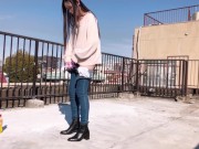 女が立ちションできる禁断アイテム使ってみたｗその後バイブでオナニー💕#gogirl 素人,日本人,個撮,おもちゃ,無修正,ユーチューバー