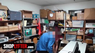 Shoplyfter - Foxy Troublemaker Audrey Royal Receives Huge Facial Cumshots From Two Security Guards